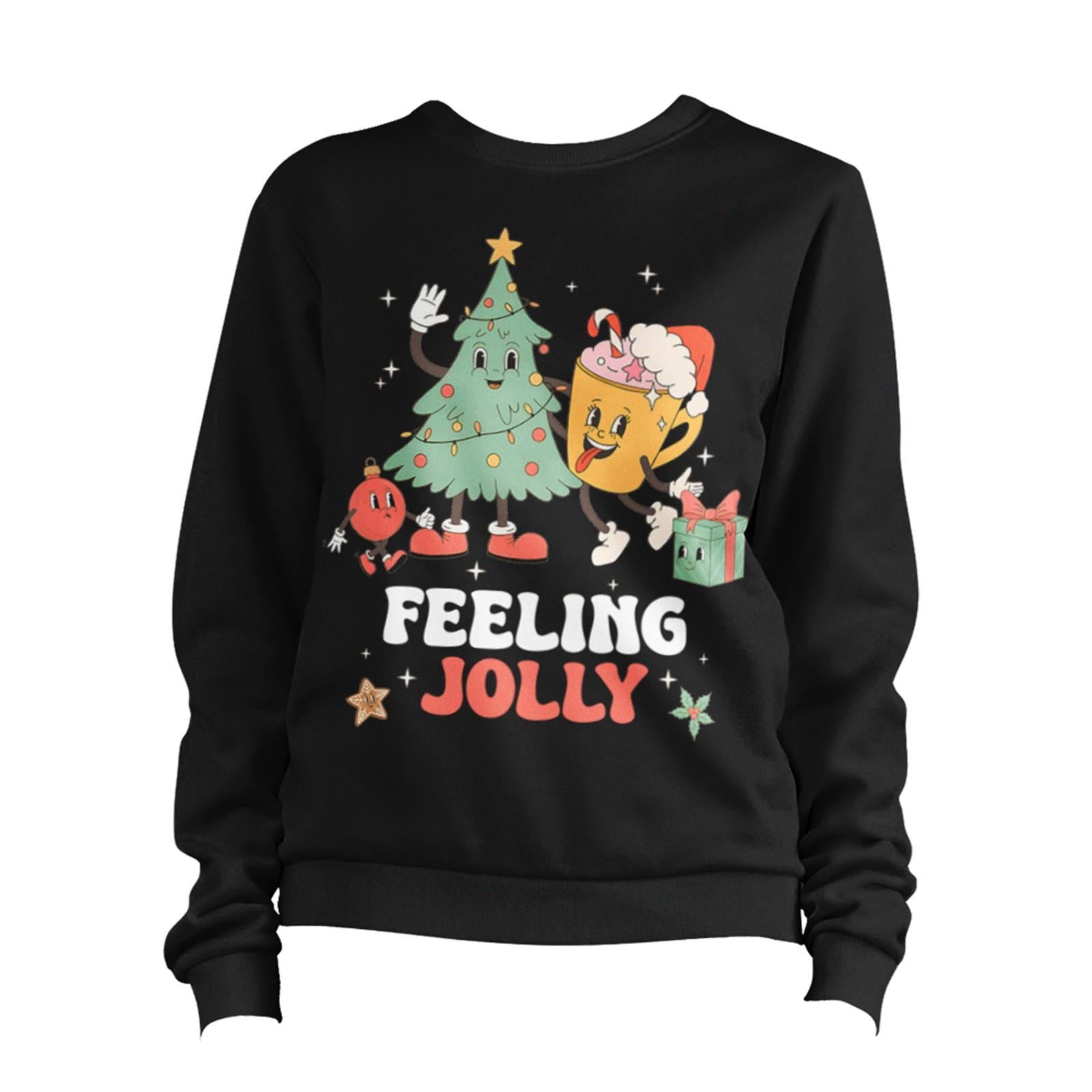 Feeling Jolly Christmas Sweatshirt Unisex
