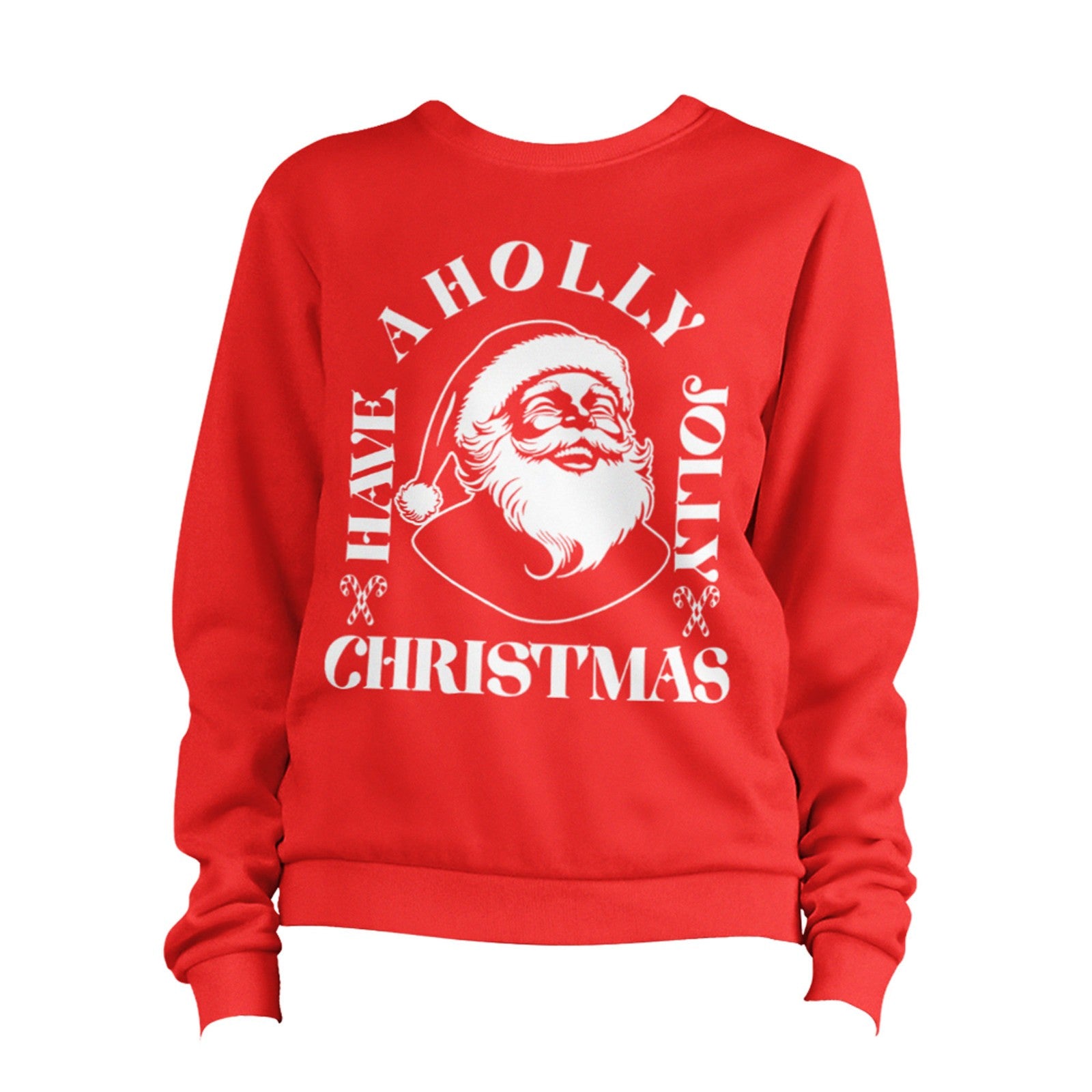 Santa Have A Holly Jolly Christmas Sweatshirt Unisex