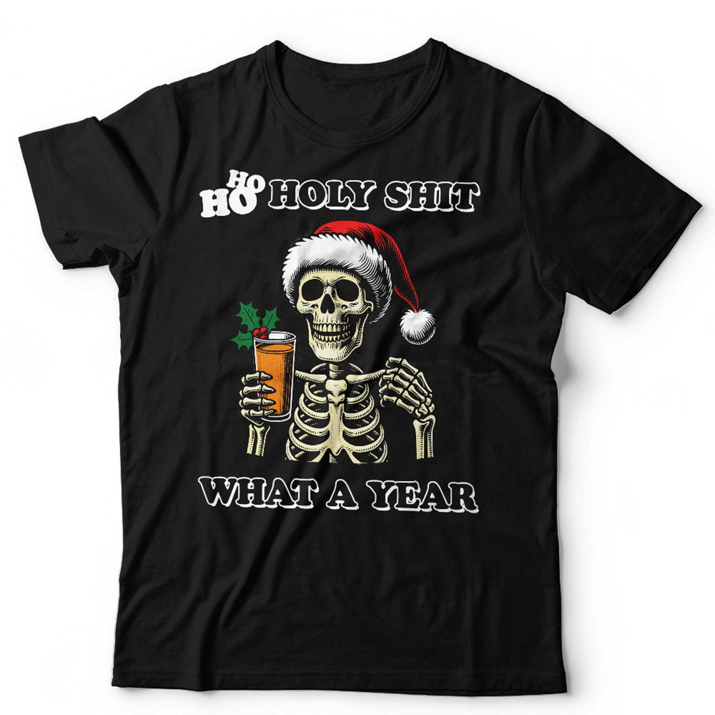 Ho Ho Holy Sh*t Christmas T Shirt Unisex