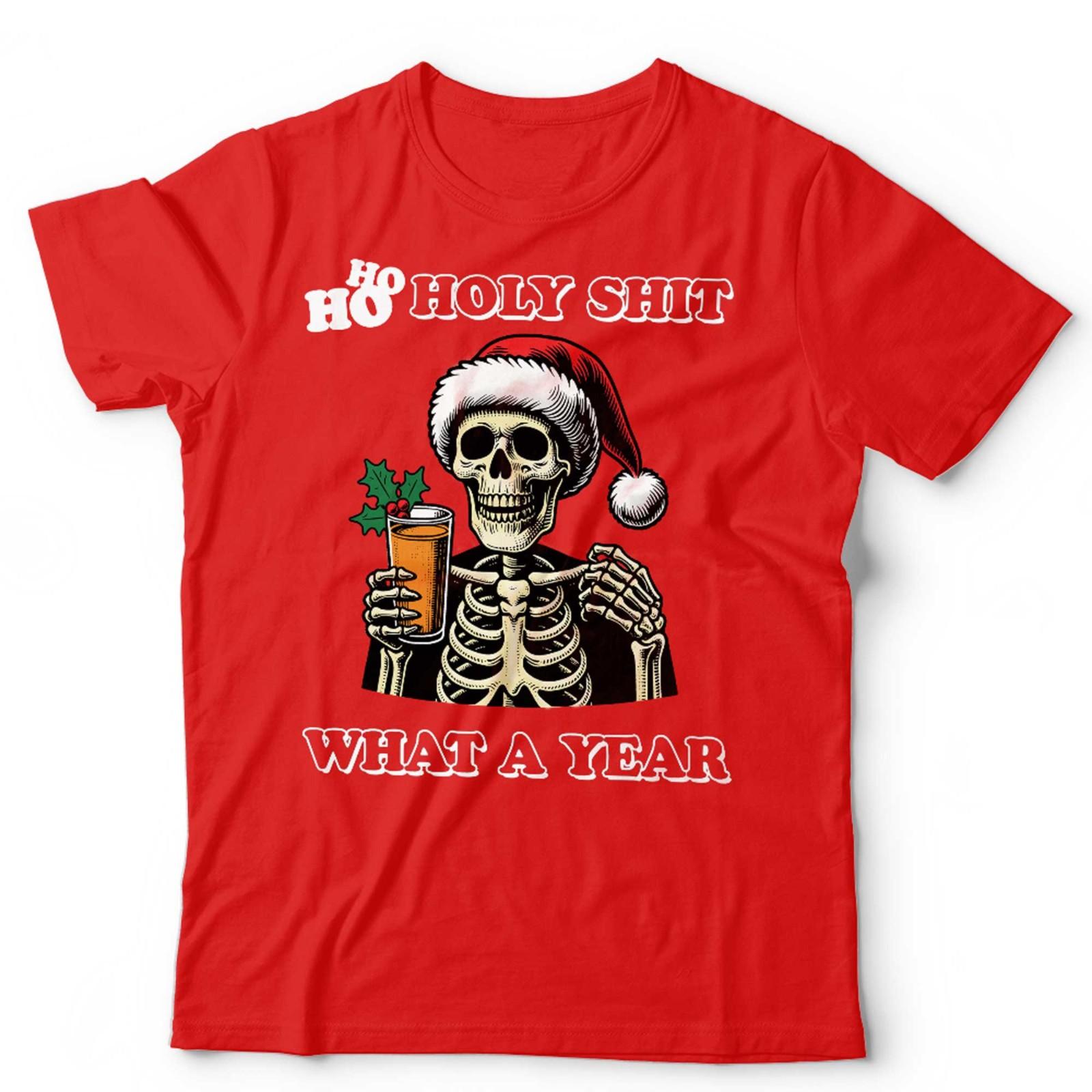 Ho Ho Holy Sh*t Christmas T Shirt Unisex