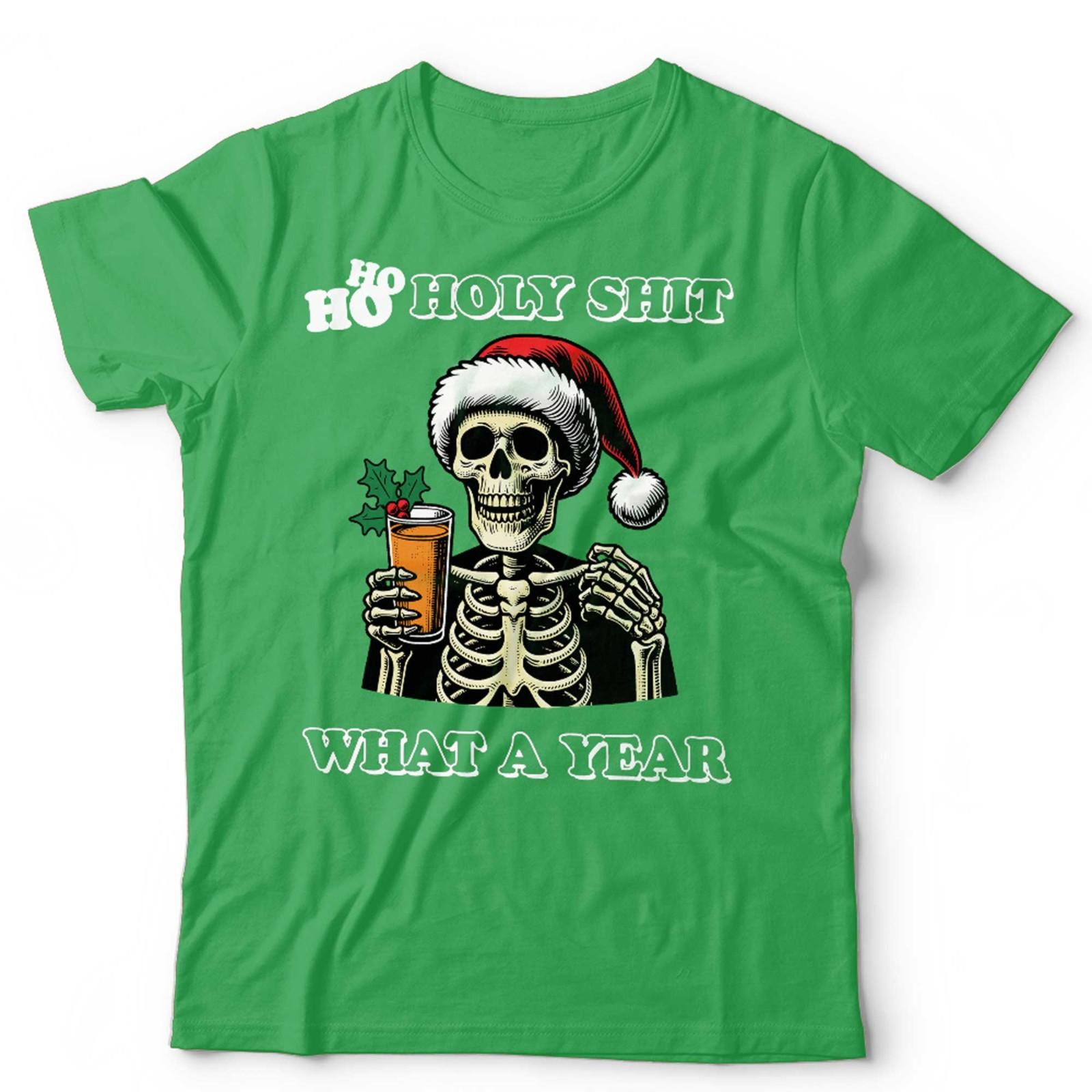 Ho Ho Holy Sh*t Christmas T Shirt Unisex