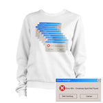 Error 404 Spirit Not Found Christmas Sweatshirt Unisex