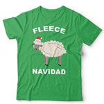 Fleece Navidad Sheep Christmas T Shirt Unisex
