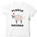 Fleece Navidad Sheep Christmas T Shirt Unisex