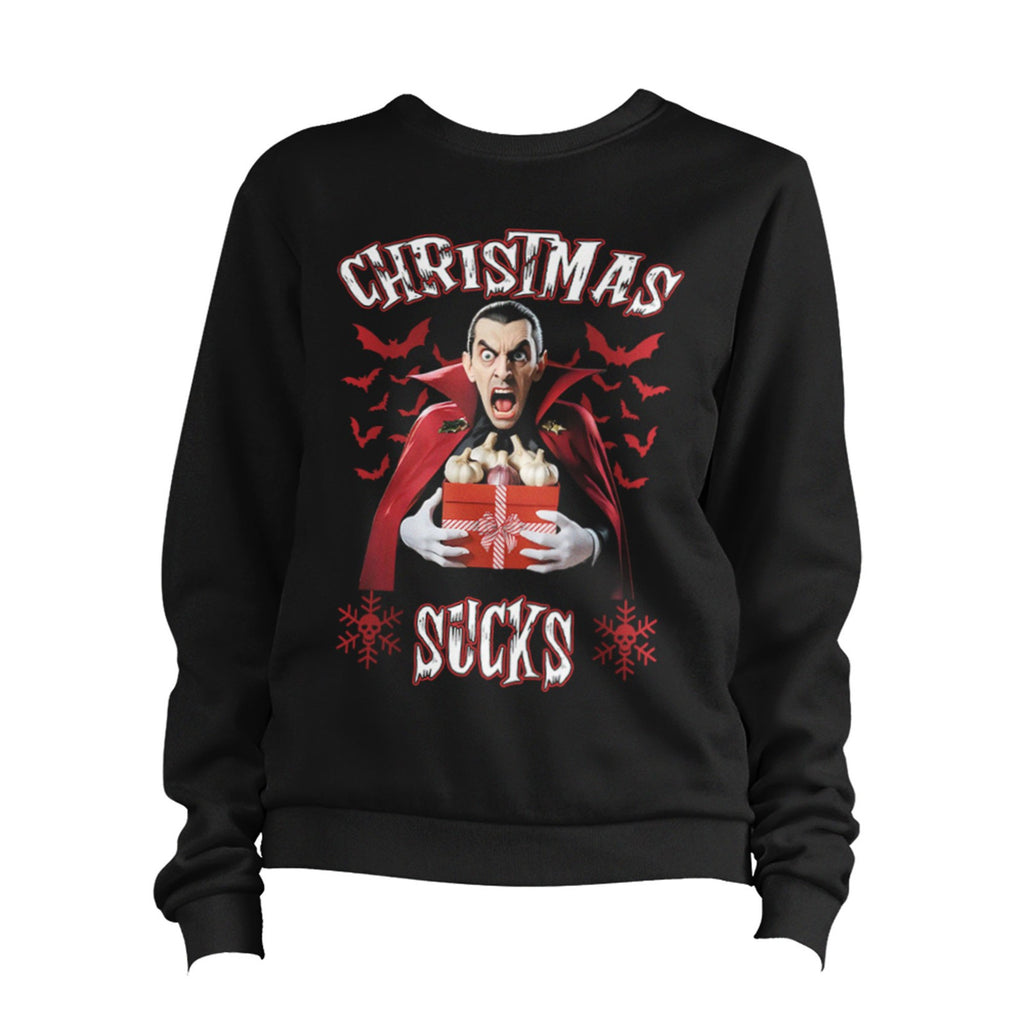 Christmas Sucks Vampire Sweatshirt Unisex
