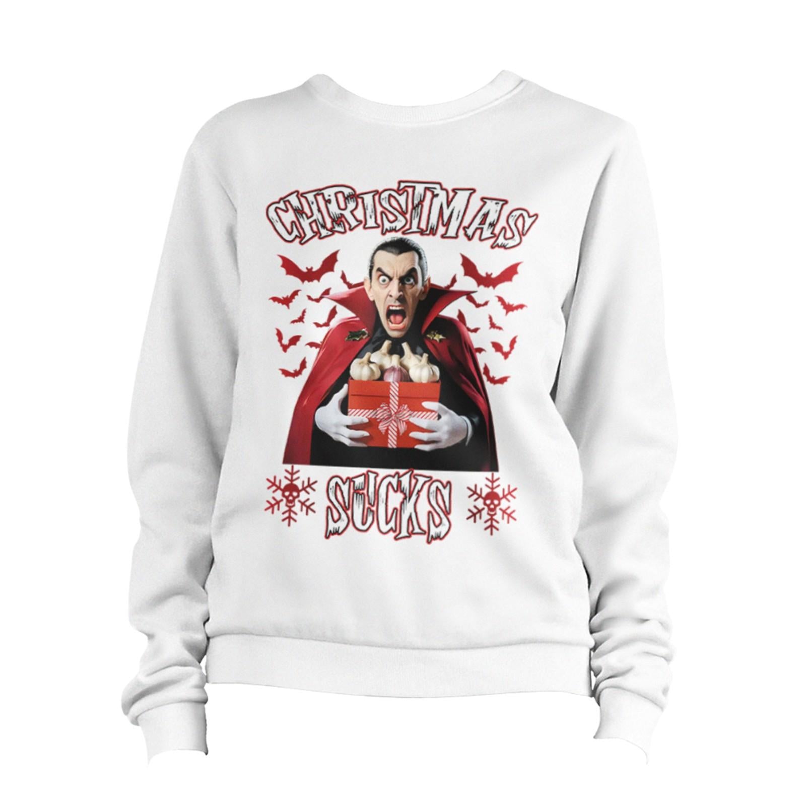 Christmas Sucks Vampire Sweatshirt Unisex