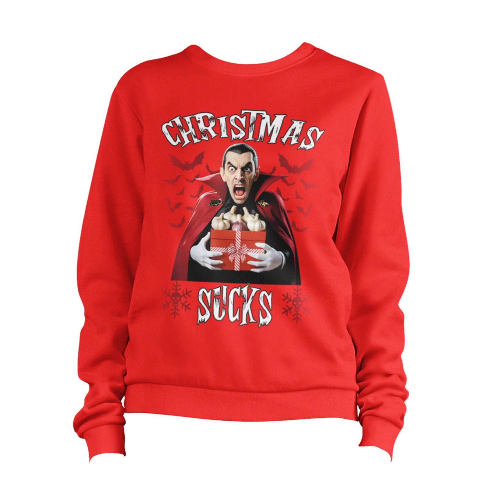 Christmas Sucks Vampire Sweatshirt Unisex
