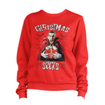 Christmas Sucks Vampire Sweatshirt Unisex