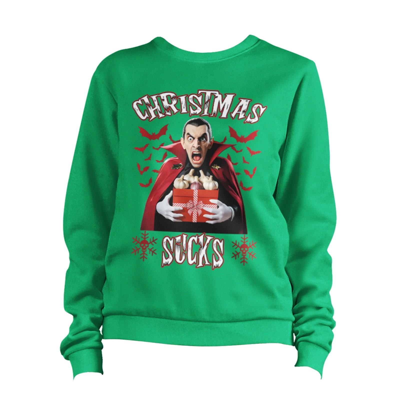 Christmas Sucks Vampire Sweatshirt Unisex