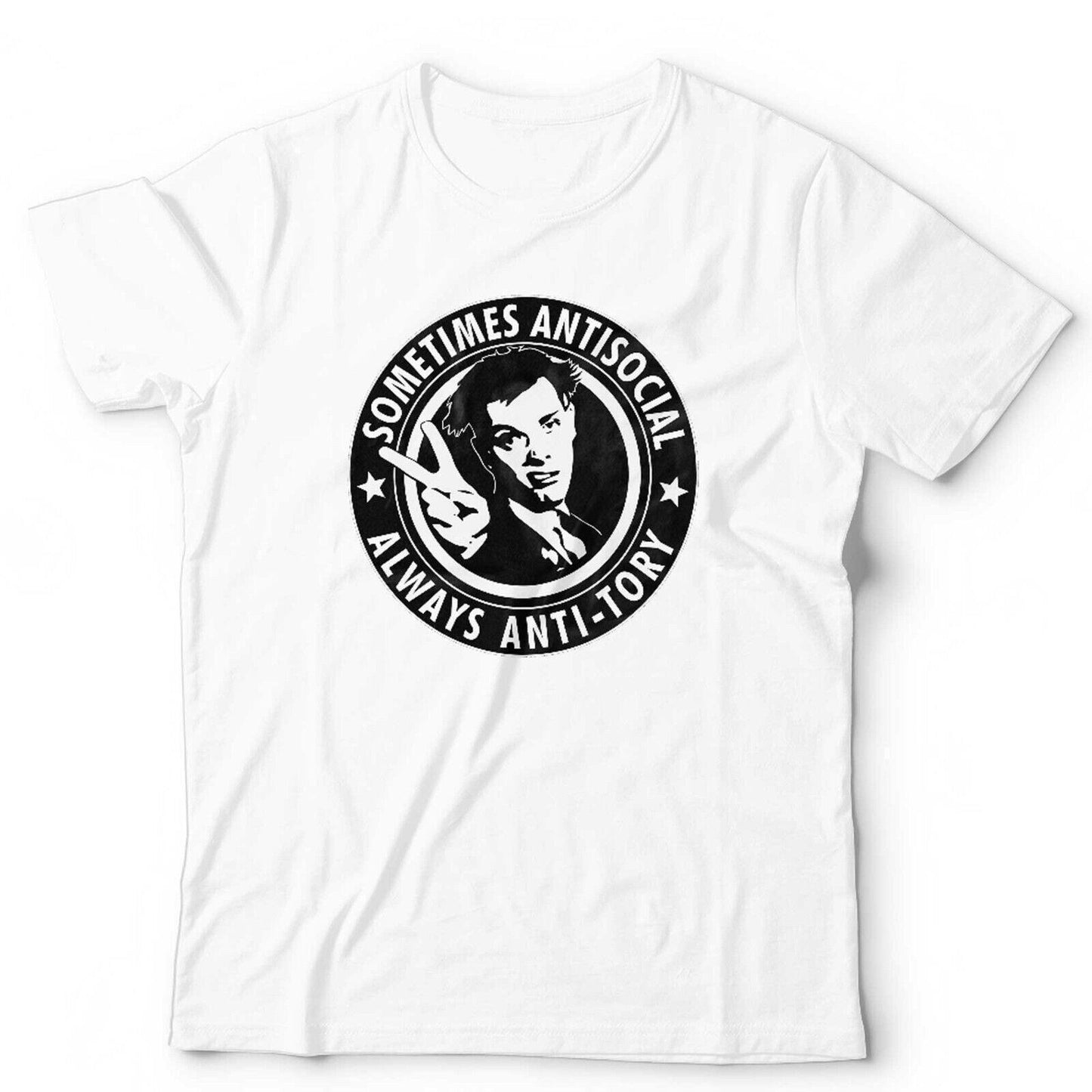 The Young Ones TShirt Sometimes Antisocial Always AntiTory Unisex Funny Rik