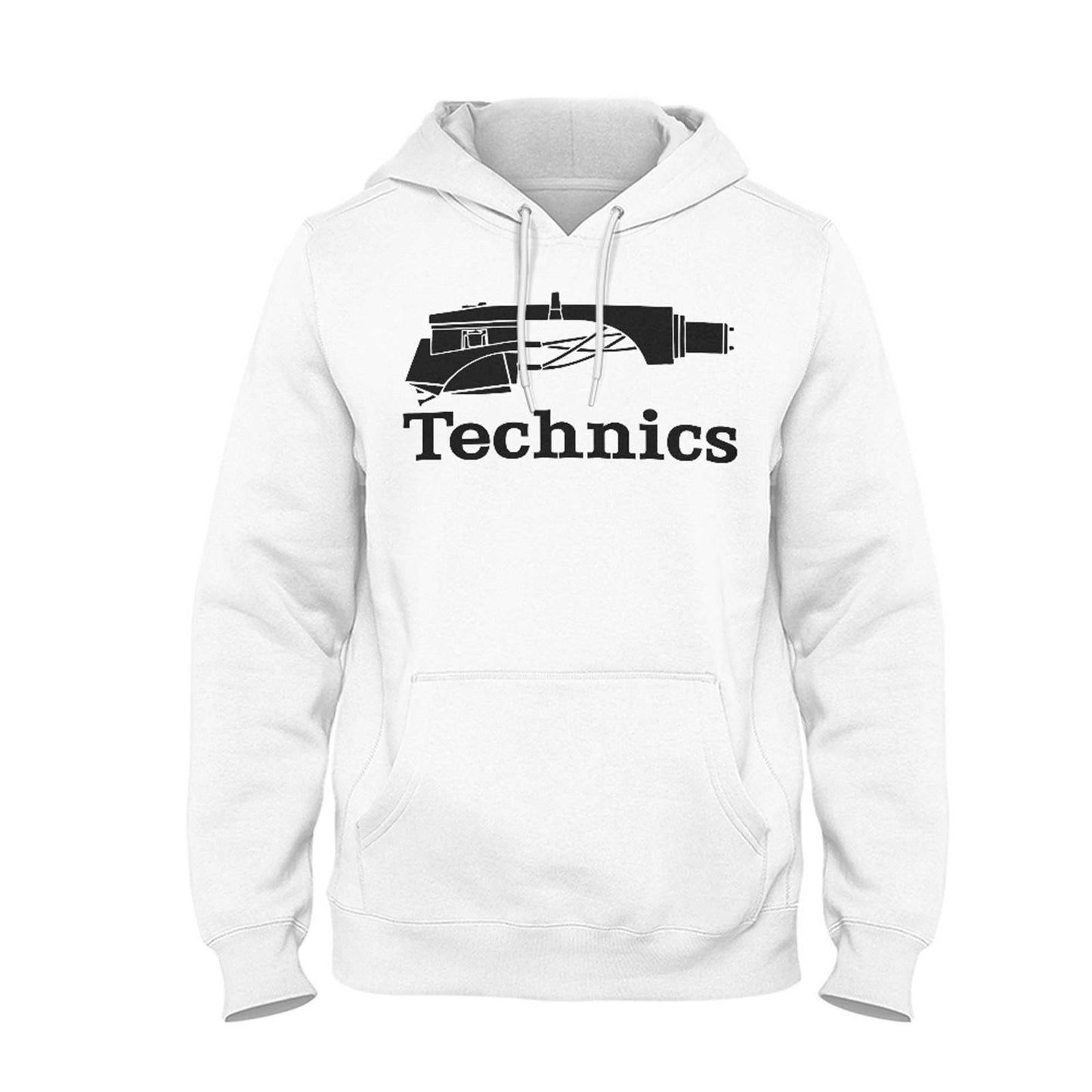 Technics Hoodie Stylus Logo DJ Dance Electro EDM House Acid Turntable Vinyl