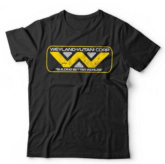 Alien Tshirt Weyland Yutani Corporation Unisex  USCSS Nostromo, Sci Fi, Space