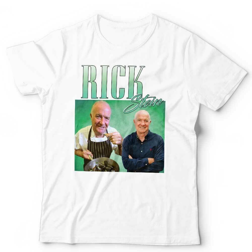 Rick Stein Tshirt Appreciation Unisex Homage Throwback Stag Do Hen Cook Chef