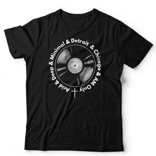 House Music Tshirt Unisex Acid Deep Minimal Detroit Chicago Tee Rave Festival
