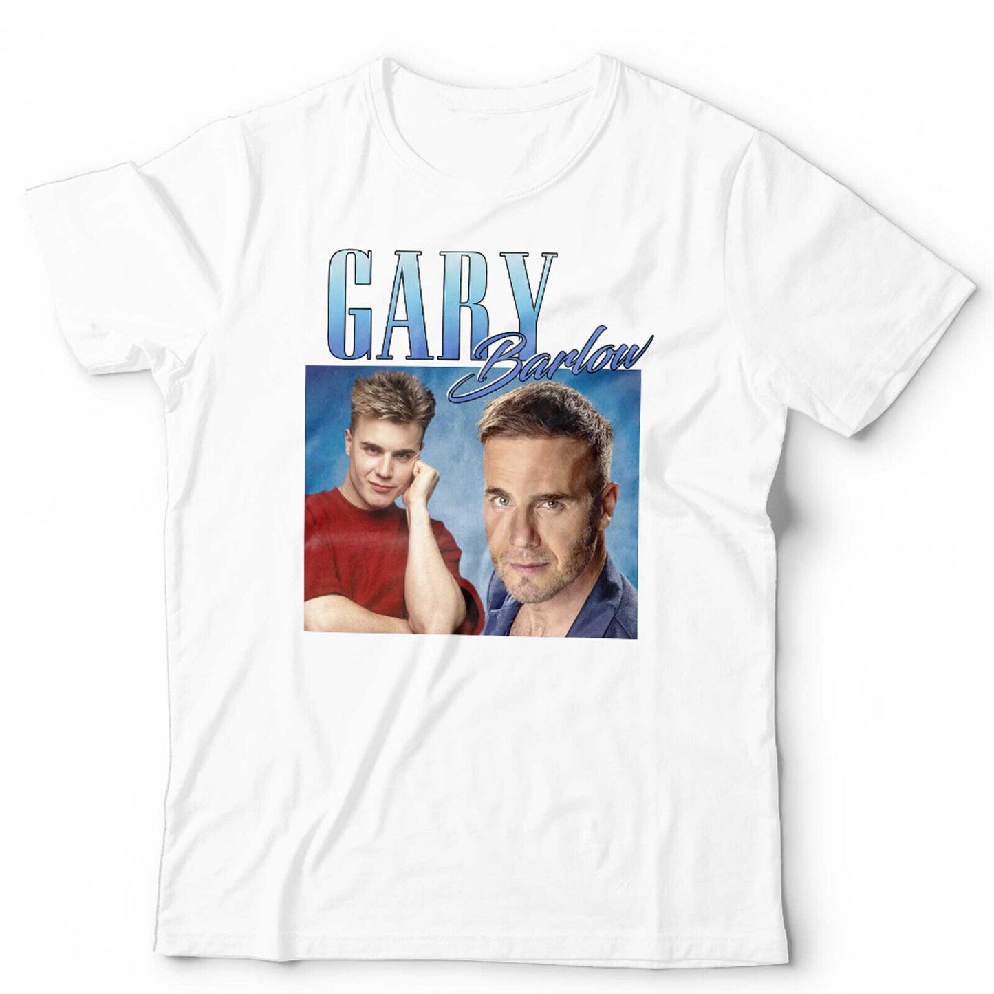 Tshirt Gary Barlow Appreciation Unisex and Kids Homage Throwback Stag Hen Do Funny