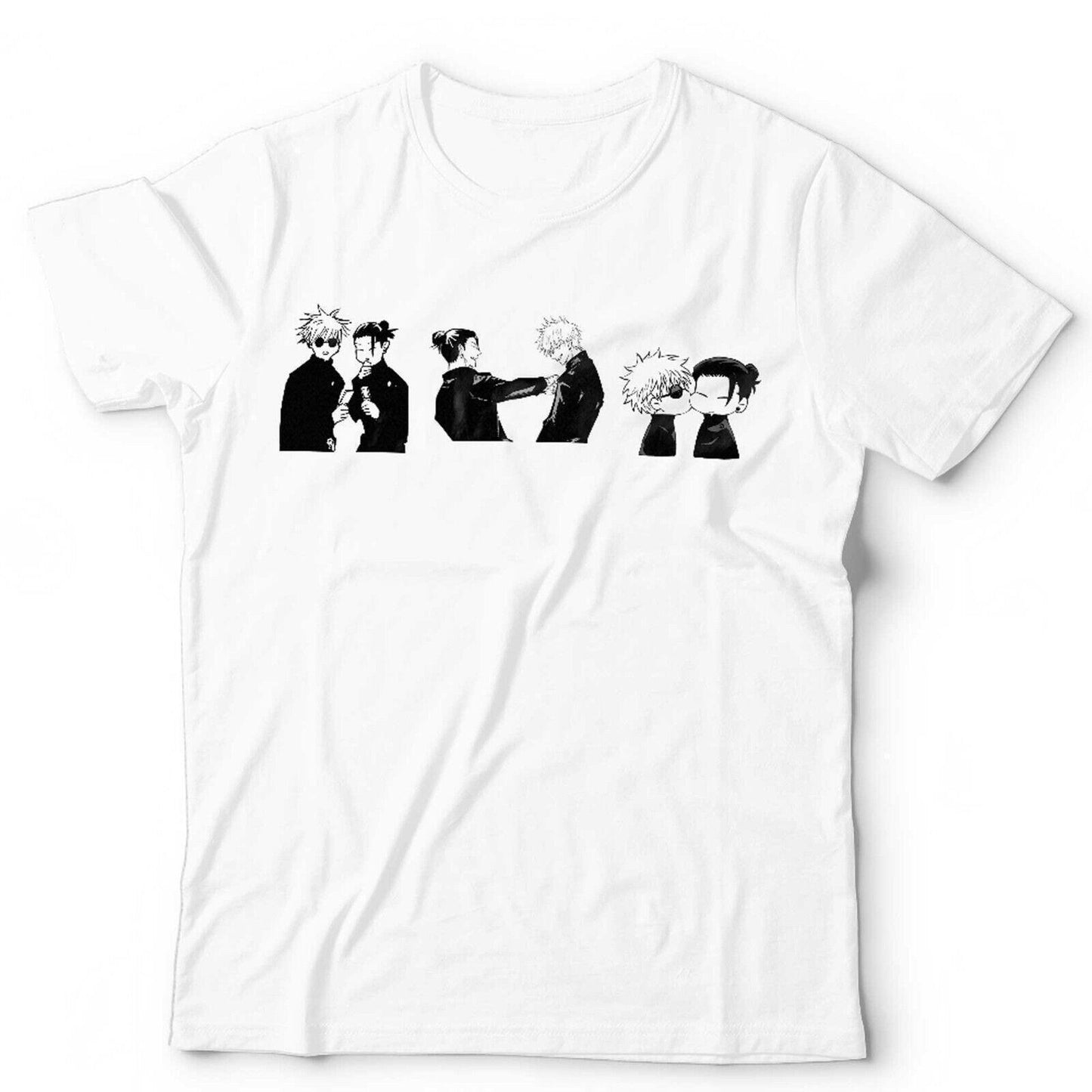 Gojo Geto Anime TShirt Unisex Jujutsu Kaisen SatoSugu Manga Japanese Streetware
