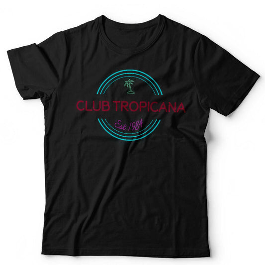 Club Tropicana Tshirt Unisex and Kids Holiday Wham Summer Band Lyrics 80s Funny