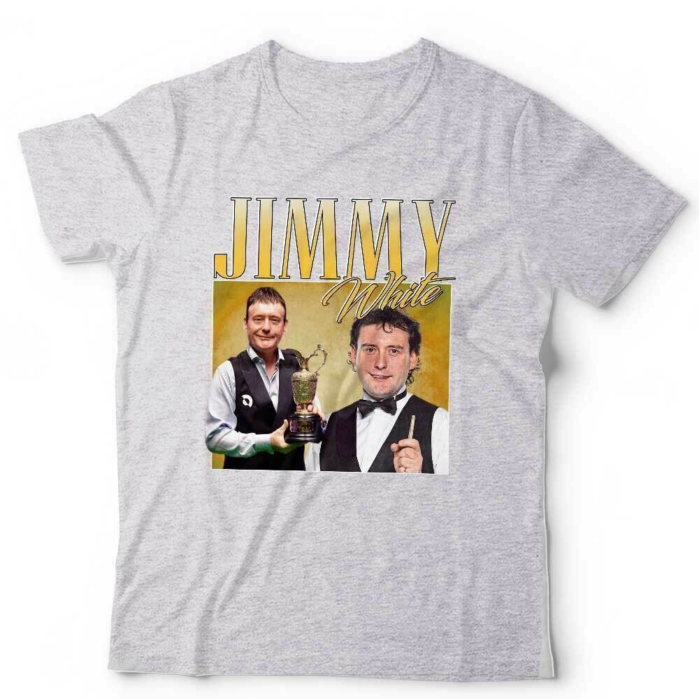 Jimmy White Tshirt Appreciation Unisex Homage Throwback Snooker
