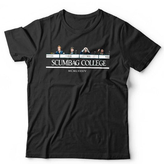 The Young Ones Tshirt Scumbag Collage Image Unisex University Challenge Funny TV