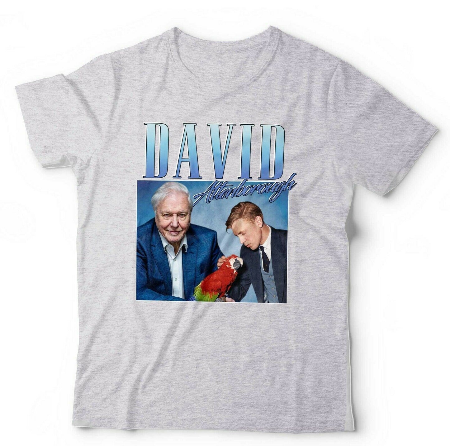 David Attenborough Tshirt Appreciation Unisex Homage Throwback Wildlife