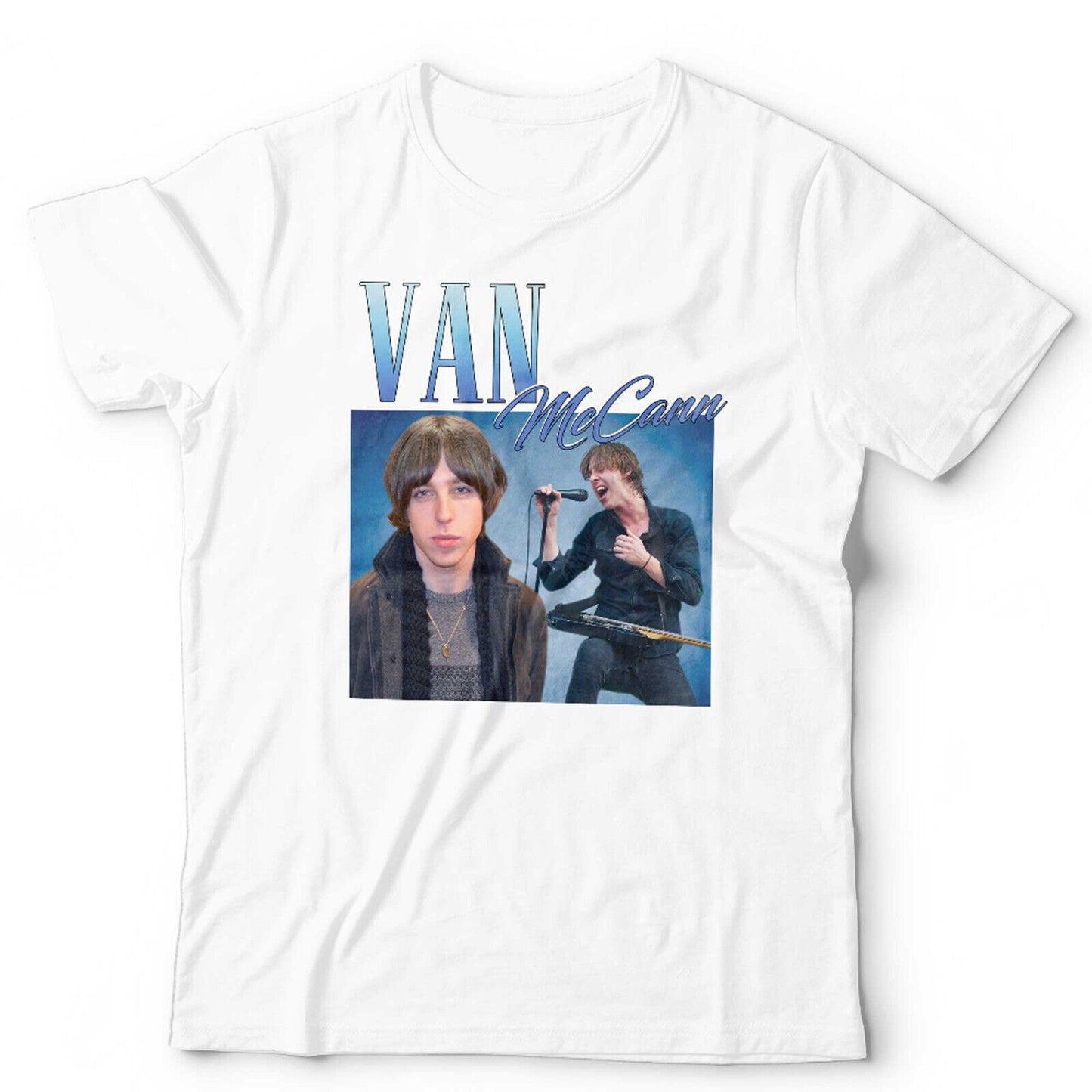 Van McCann Tshirt Appreciation Unisex and Kids Homage Throwback Catfish Bottlemen