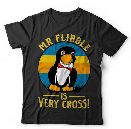 Mr Flibble Tshirt Is Very Cross Unisex and Kids Rimmer Dwarf Funny SciFi Comedy