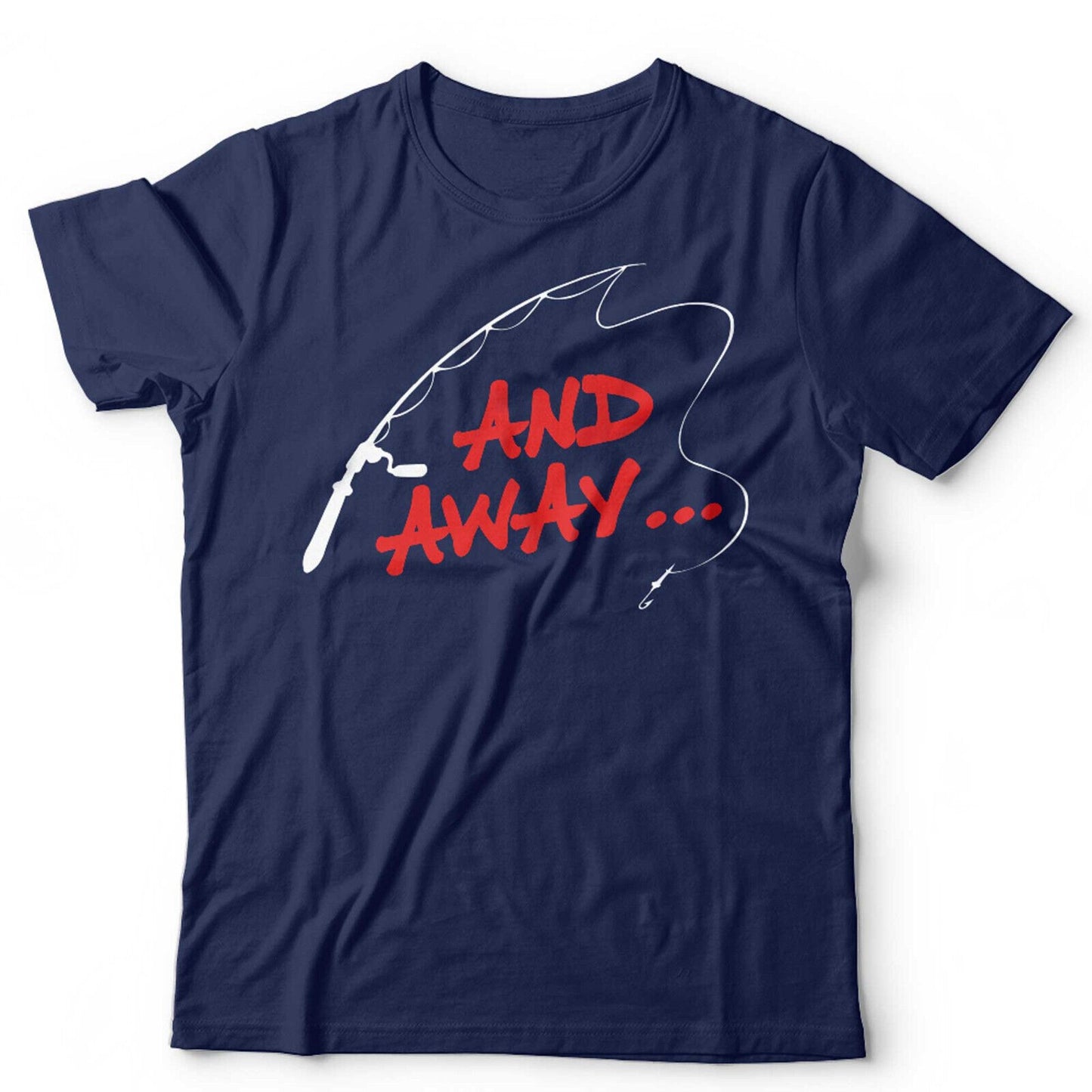 And Away Tshirt Unisex British TV Bob Mortimer Paul Whitehouse Gone Fishing Tee