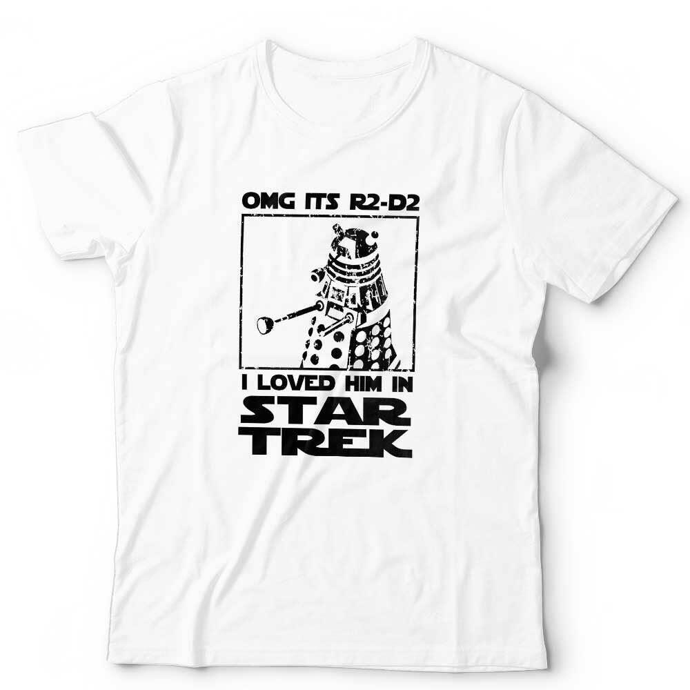 OMG Its R2D2 Tshirt Unisex and Kids Funny Parody Sci Fi Dalek Humour Gift