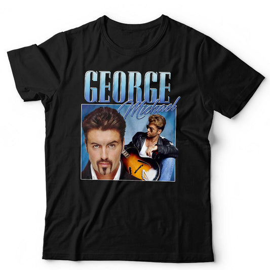 George Michael TShirt Appreciation Unisex Homage Throwback Stag and Hen Do