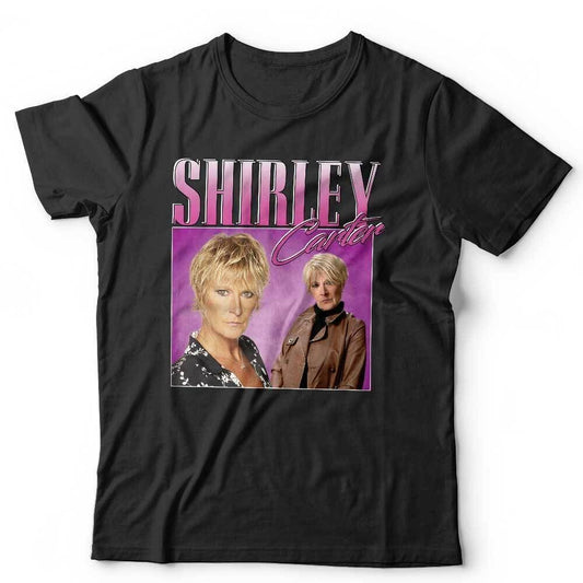 Shirley Carter Tshirt Appreciation Unisex Homage Throwback Stag Hen Do Funny