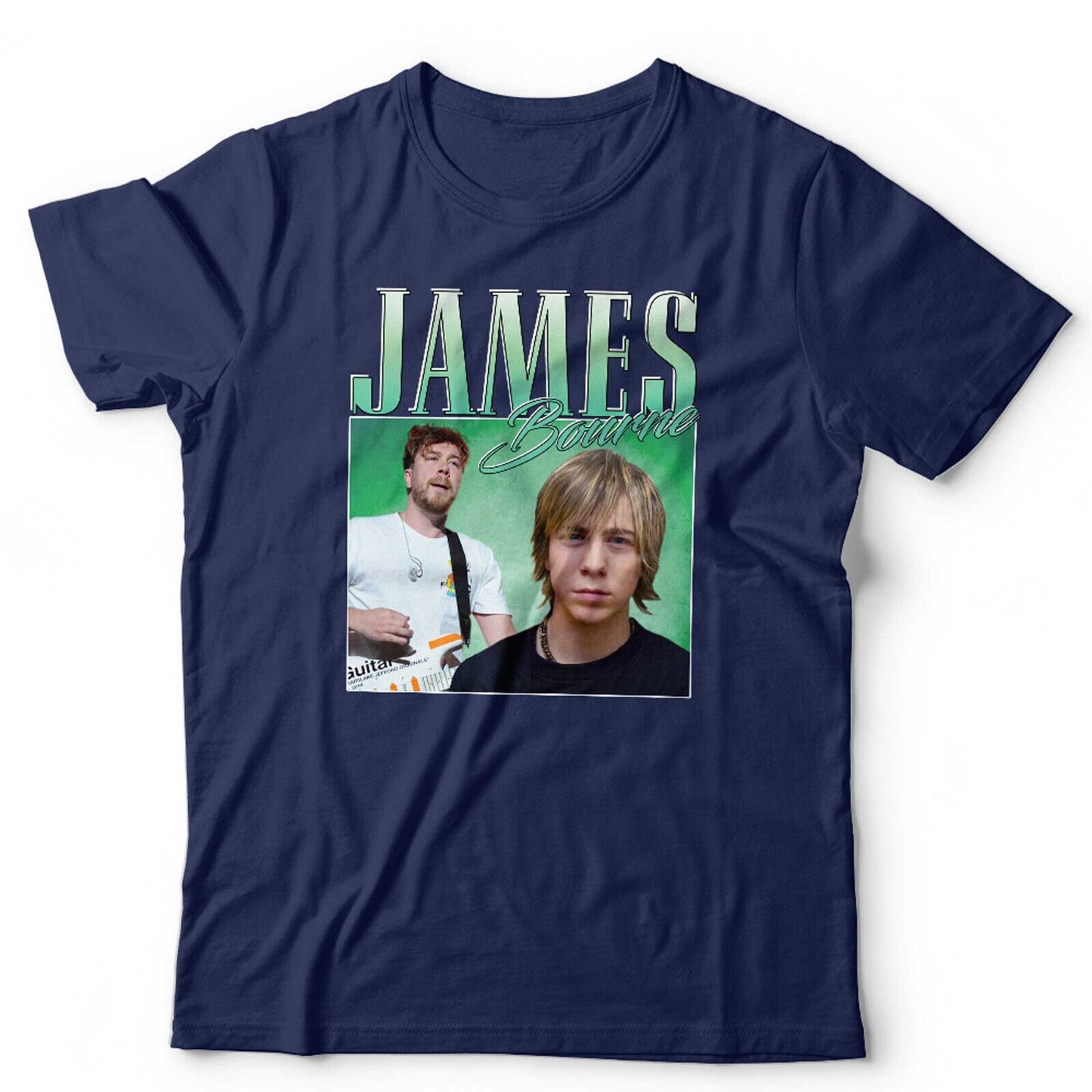 James Bourne TShirt Appreciation Unisex Throwback Homage Funny Stag Hen Do Bust