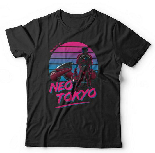 Neo Tokyo Tshirt Unisex and Kids  Synthwave, Anime, Manga, 80s, Retro