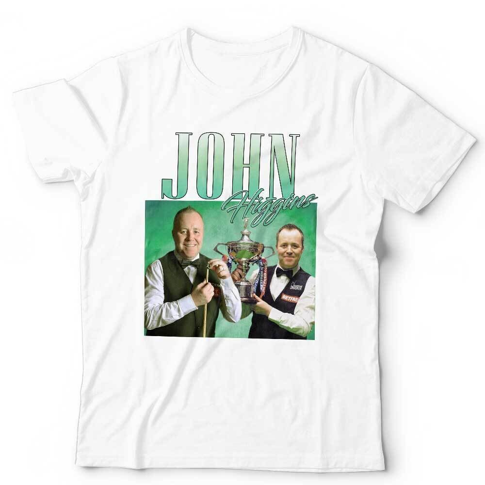 John Higgins Tshirt Appreciation Unisex Homage Throwback Snooker Funny