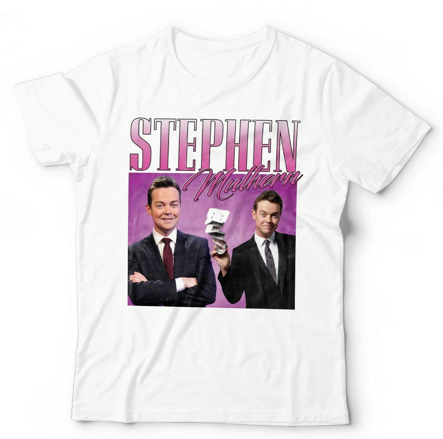 Stephen Mulhern Tshirt Appreciation Unisex Homage Throwback Stag Hen Do Funny