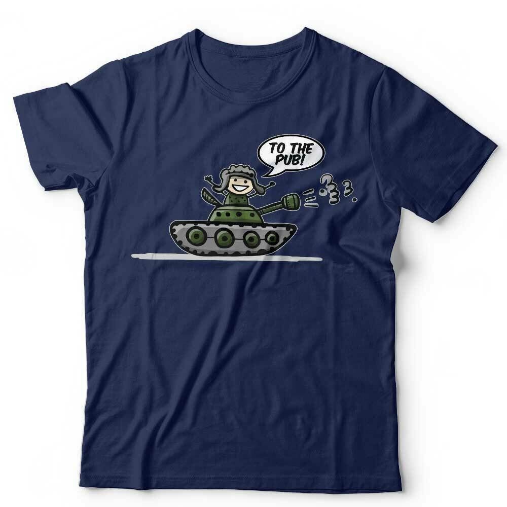 To The Pub Tank Tshirt Unisex  Funny Humour Pub Drink Drinking Fathers Day Gift