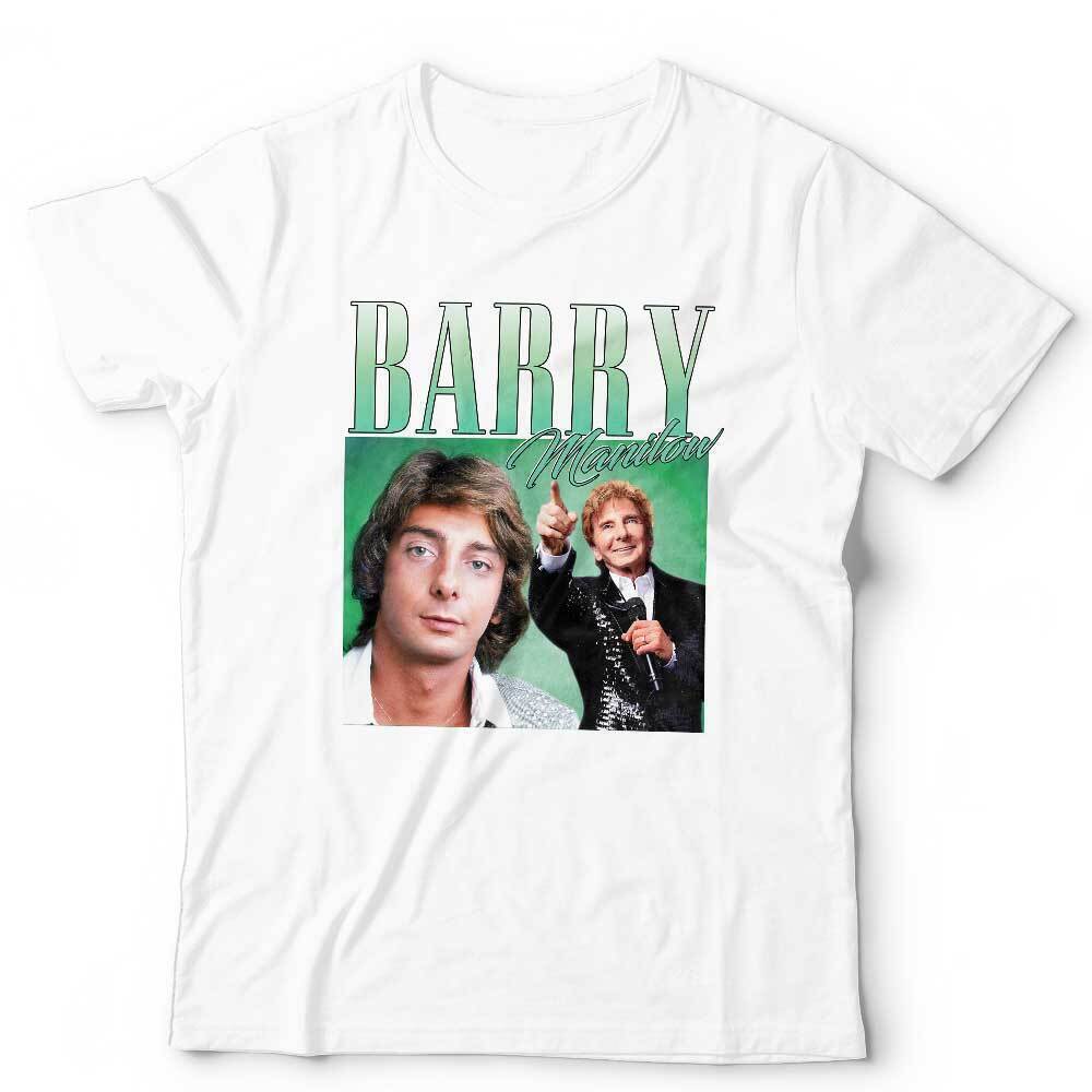 Barry Manilow Tshirt Appreciation Unisex and Kids Homage Throwback Stag Hen Do Fun