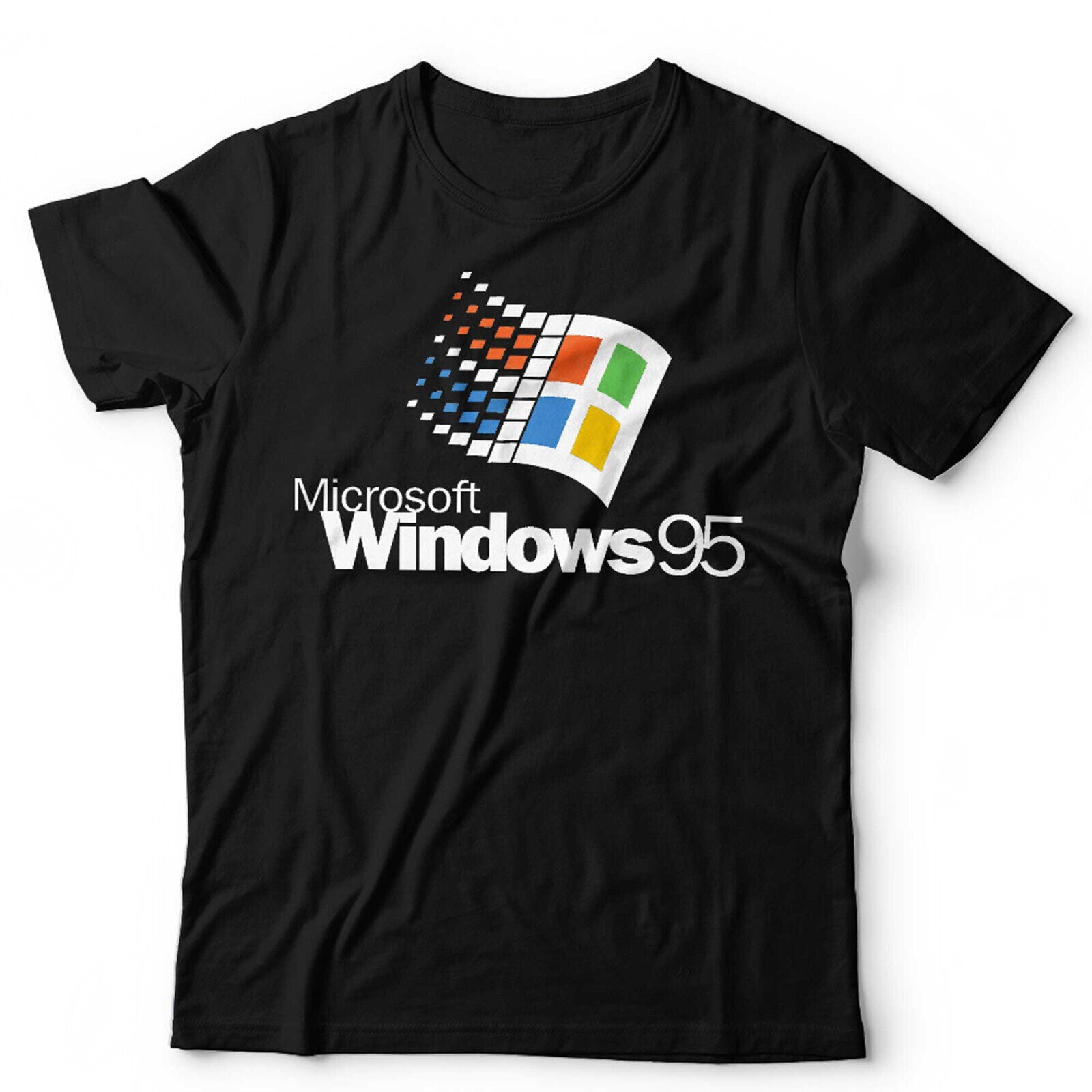 W95 Computer Tshirt Unisex Retro Vintage 90s Iconic Desktop OS Programme