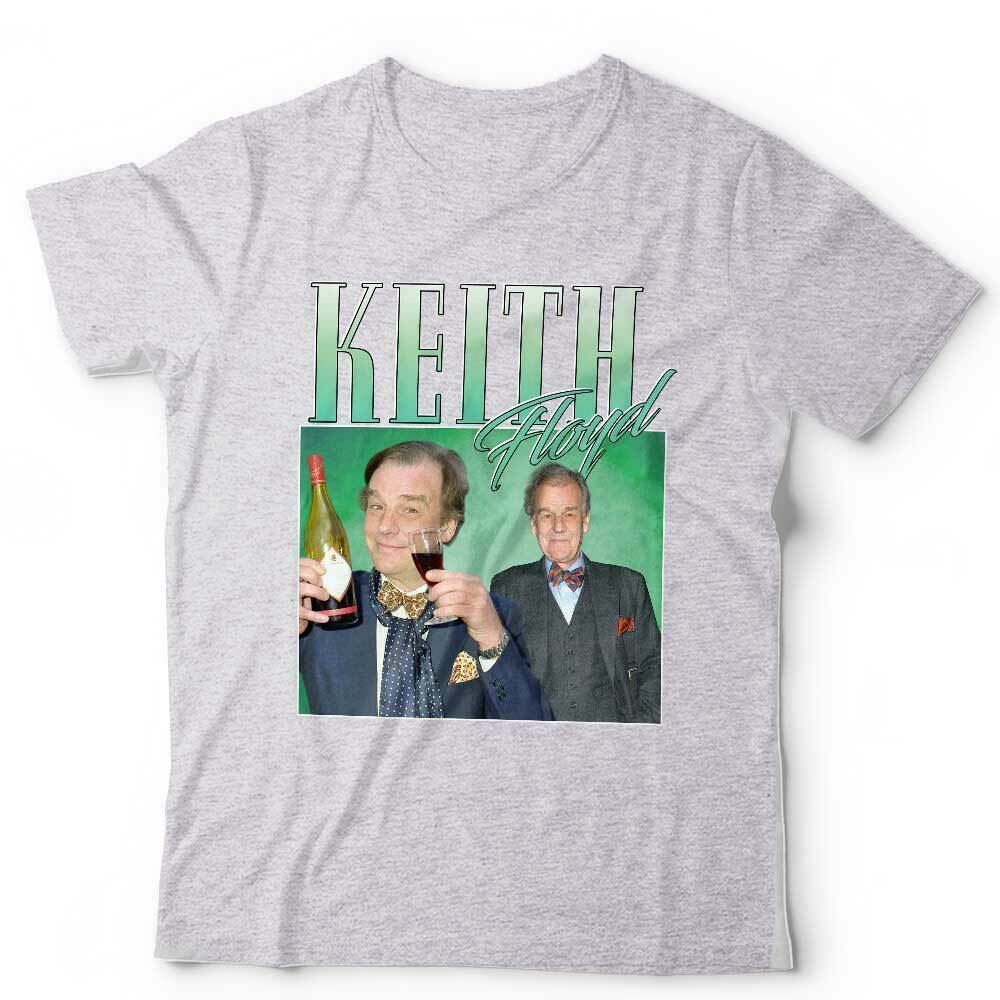 Keith Floyd Tshirt Appreciation Unisex Homage Throwback Cook Chef Funny