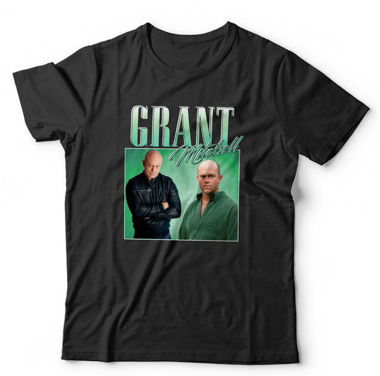 Grant Mitchell Tshirt Appreciation Unisex homage Throwback Stag Hen Do Eastender