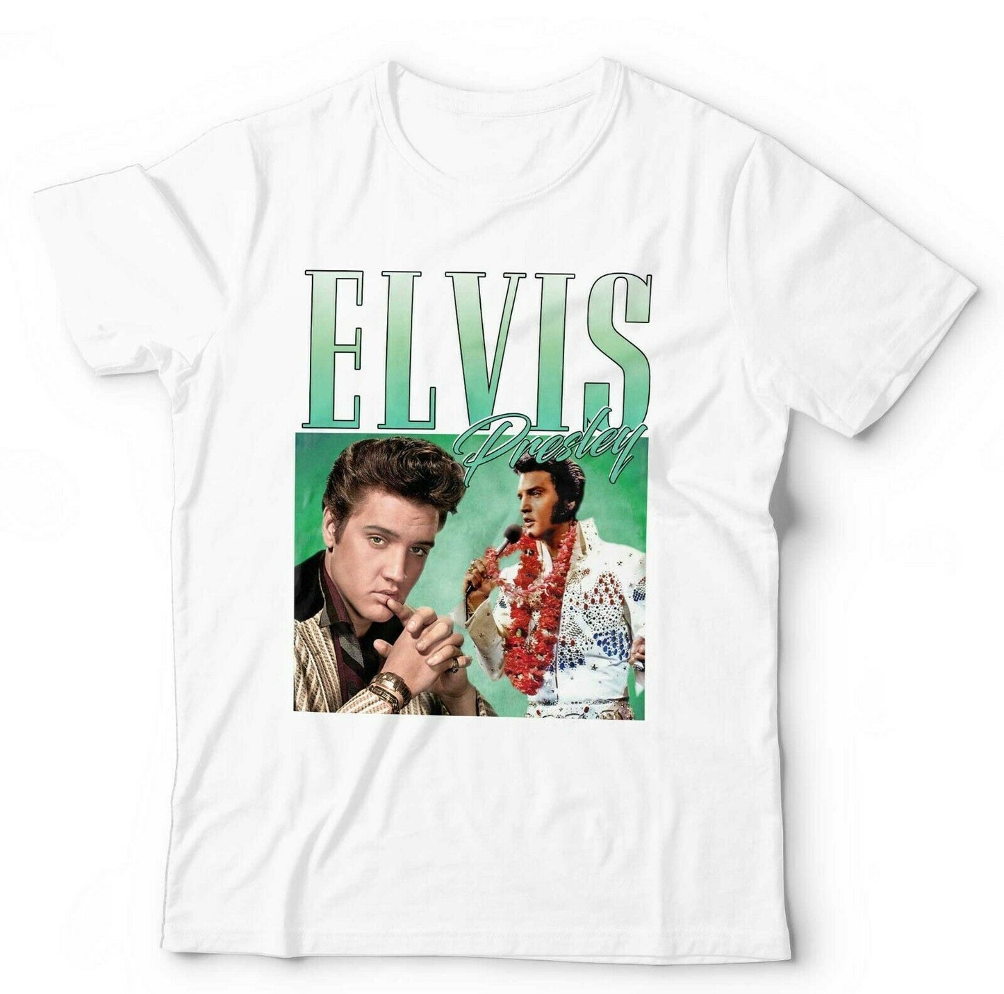 Elvis Presley Tshirt Appreciation Unisex Homage Throwback Stag Hen Do Funny