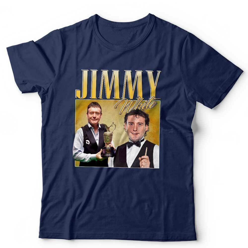 Jimmy White Tshirt Appreciation Unisex Homage Throwback Snooker