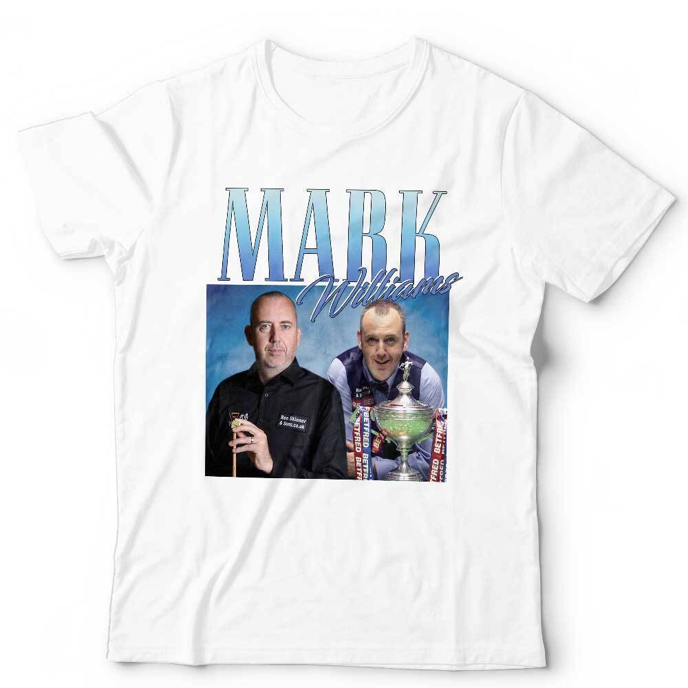 Mark Williams Tshirt Appreciation Unisex and Kids Homage Throwback Stag Do Snooker