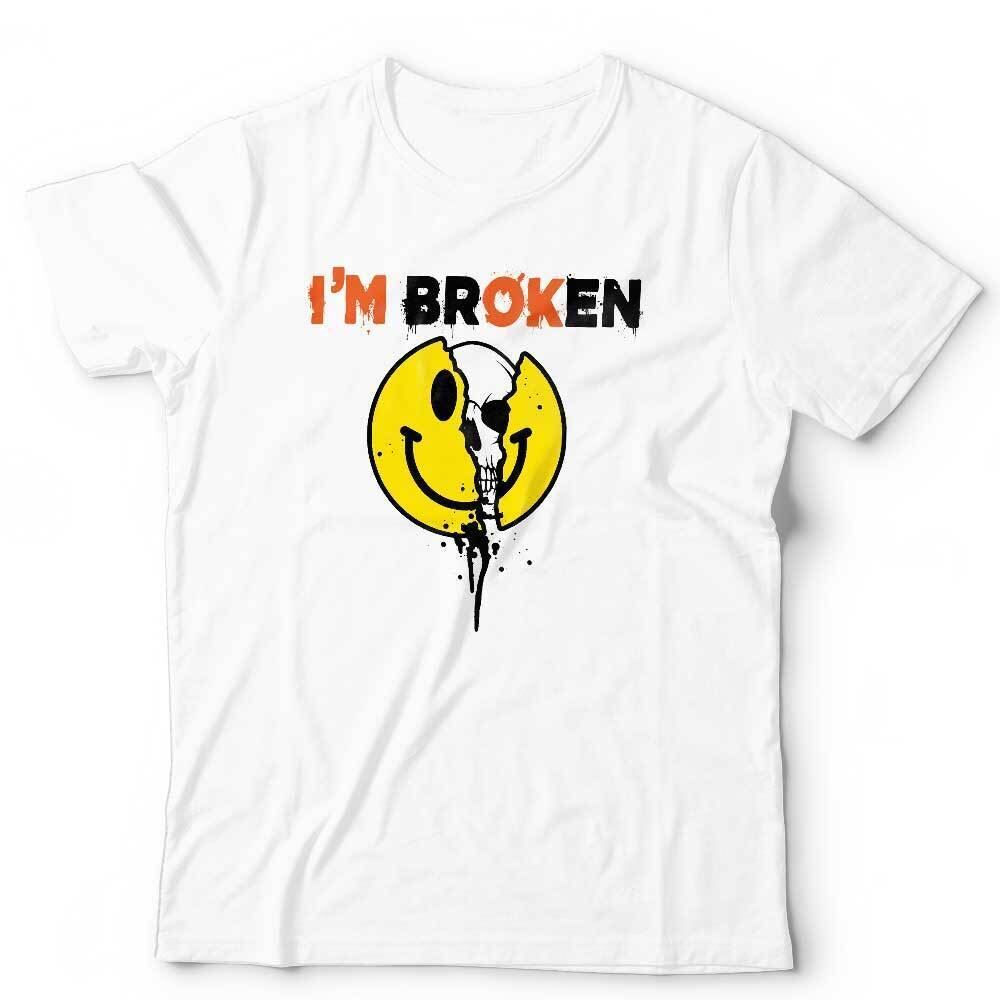 Mental Health Tshirt Im Broken OK Unisex PTSD Veteran Anxiety