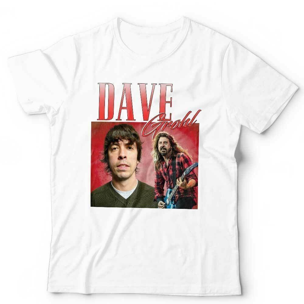 Dave Grohl Tshirt Appreciation Unisex and Kids Homage Throwback Foo Rock Music