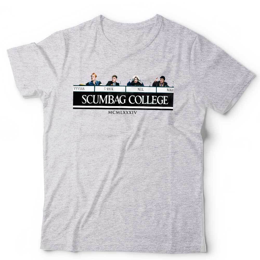 The Young Ones Tshirt Scumbag Collage Image Unisex University Challenge Funny TV