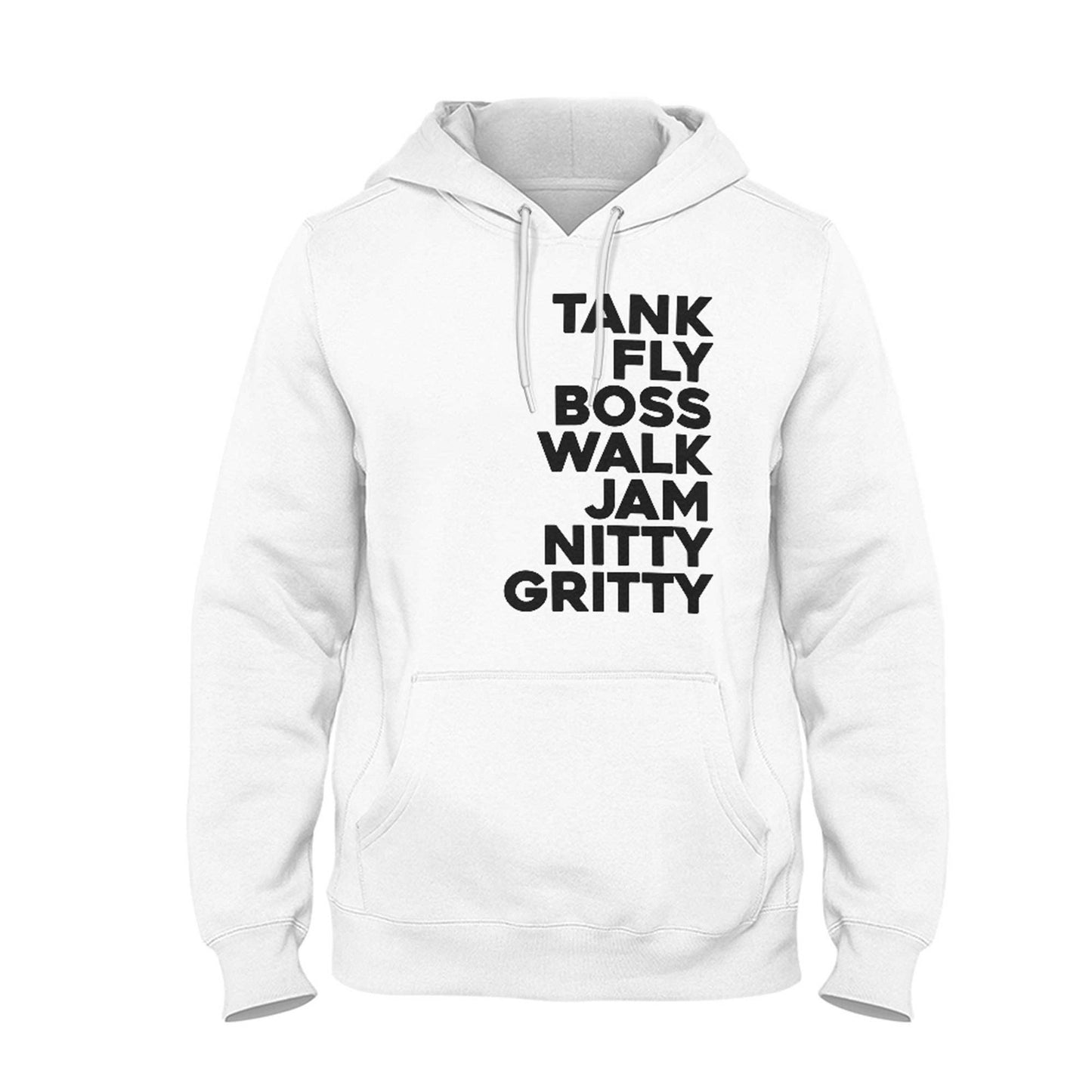 Tank Fly Boss Walk Jam Nitty Gritty Hoodie 90s Dance House Dub Reggae Jam Hot