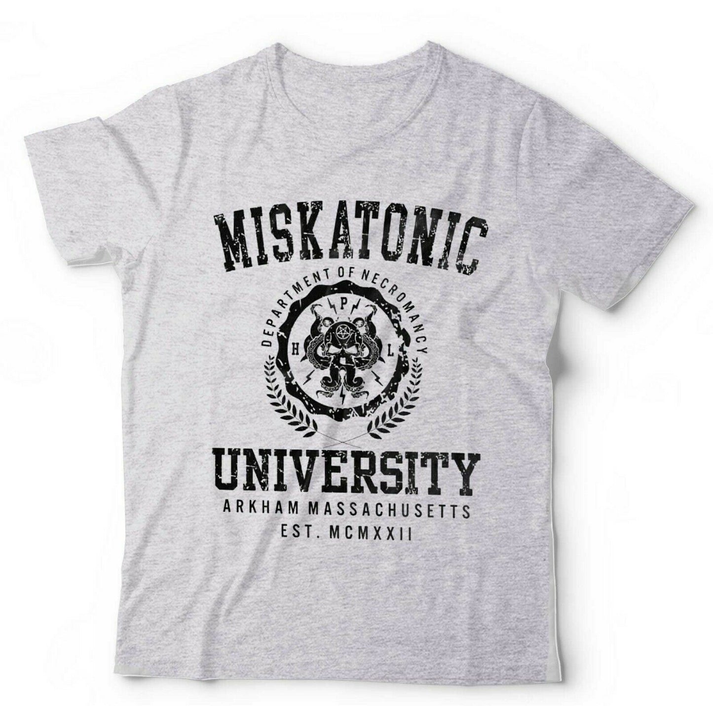 Miskatonic University Unisex and Kids Tshirt Arkham Cthulu H. P. Lovecraft