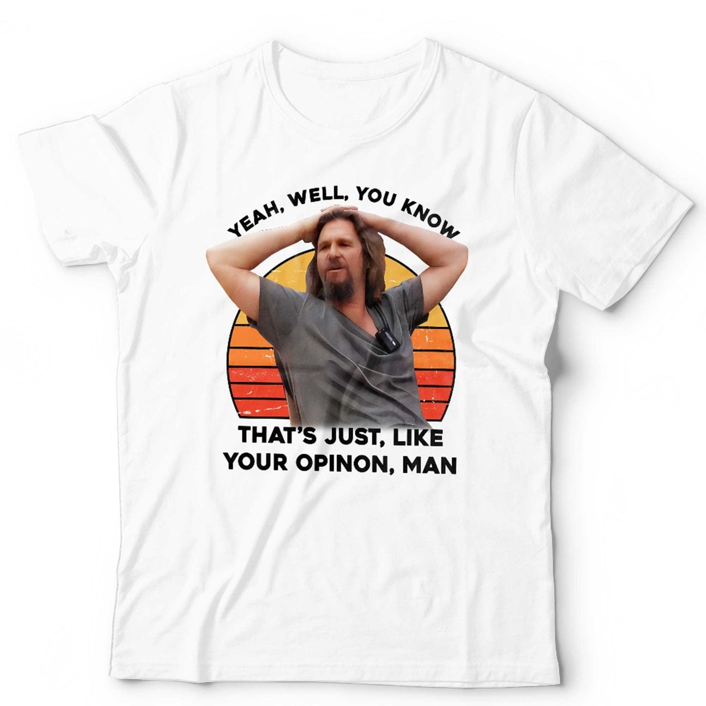 Big Lebowski T Shirt Unisex Yeah Well You Know The Dude Walter Donny 90s Movie