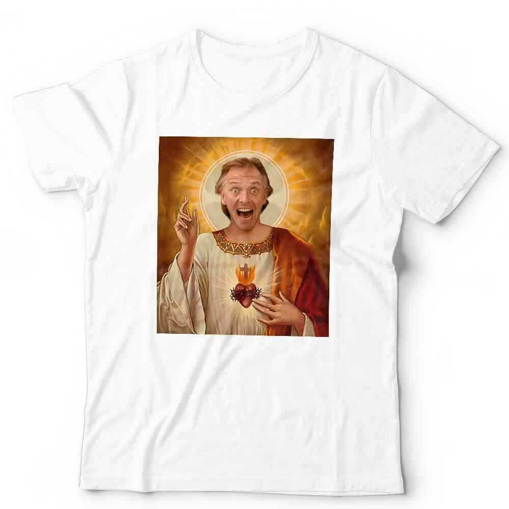 Rik Mayall Tshirt Jesus Unisex and Kids Young Ones Funny Bottom Drop Dead Saint