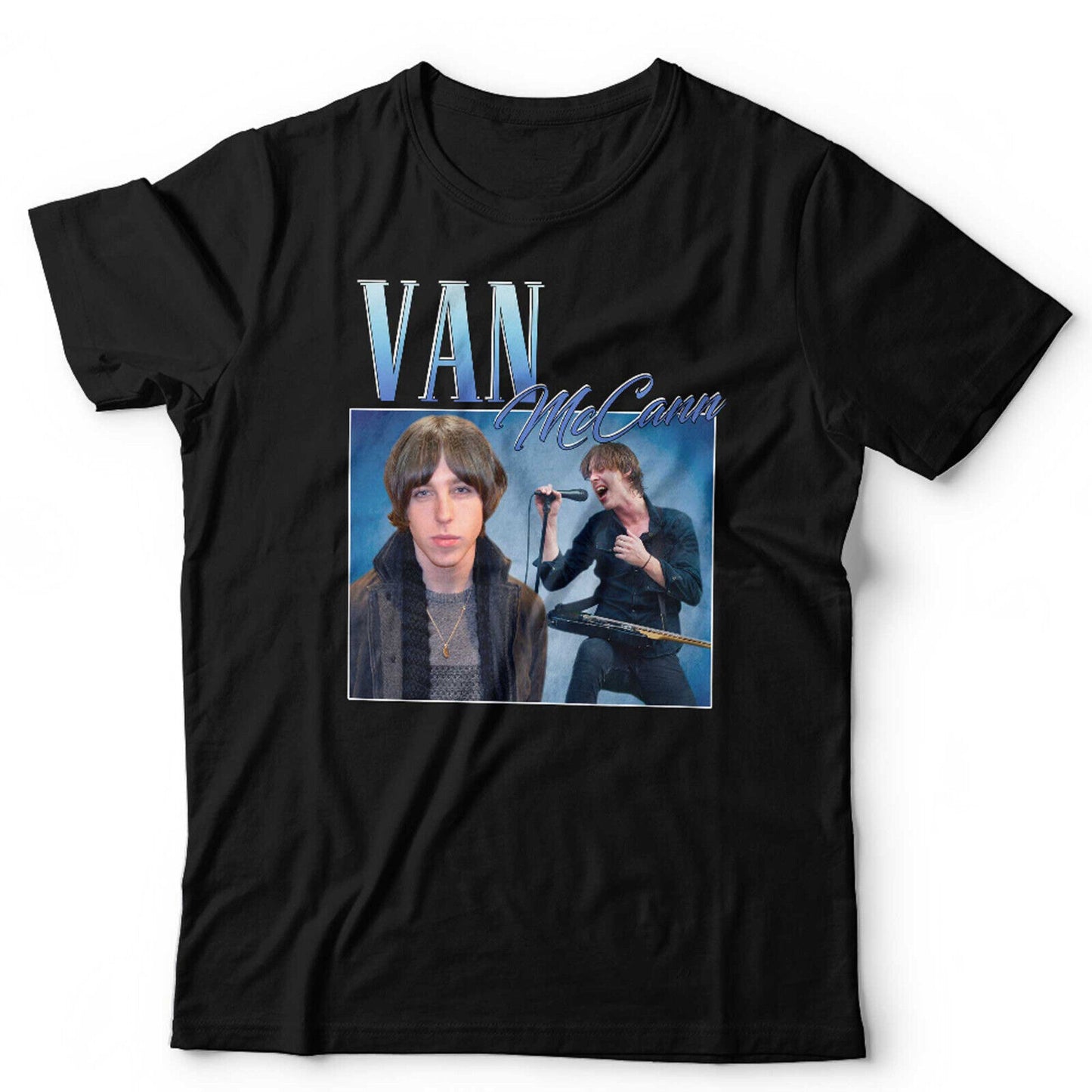 Van McCann Tshirt Appreciation Unisex and Kids Homage Throwback Catfish Bottlemen